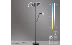 LED-Standleuchte Mondo Rimo, anthrazit, inkl. CCT und Memoryfunktion