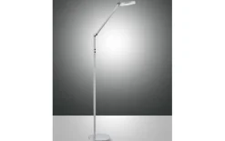 LED-Standleuchte Regina, aluminiumfarbig