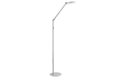 LED-Standleuchte Regina, aluminiumfarbig