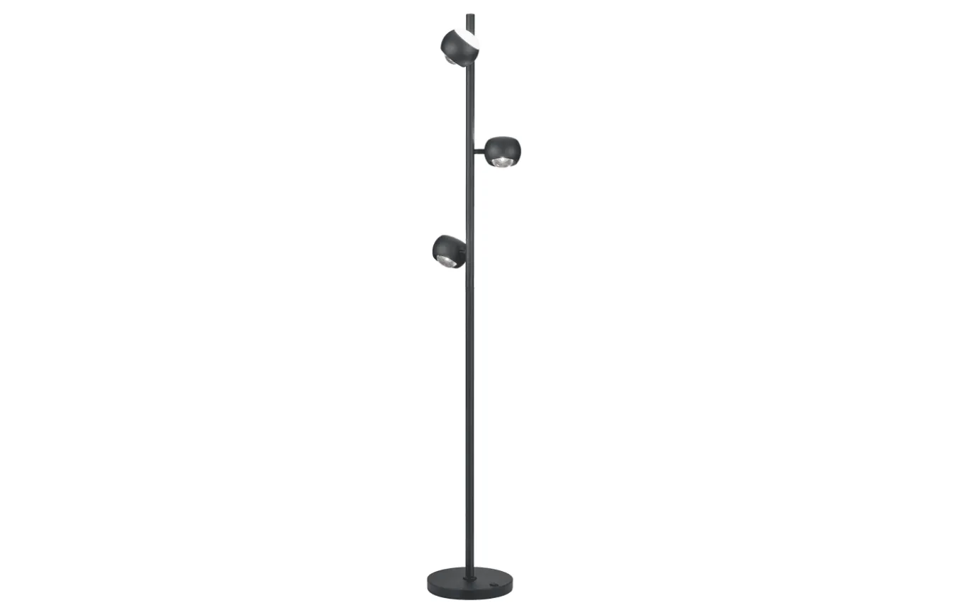 LED-Stehleuchte Cannon, schwarz, inkl. Sensordimmer