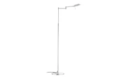 LED-Stehleuchte Johann, nickel, inkl. CCT Funktion