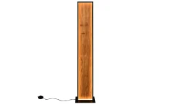 LED-Stehleuchte Kalea, holzfarbig