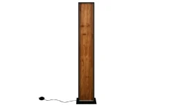 LED-Stehleuchte Kalea, holzfarbig