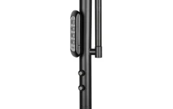 LED-Stehleuchte Palermo, schwarz, inkl. Fernbedienung