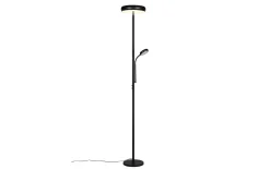 LED-Stehleuchte Palermo, schwarz, inkl. Fernbedienung