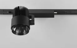 LED-Strahler DUOline in schwarz matt, 23 cm