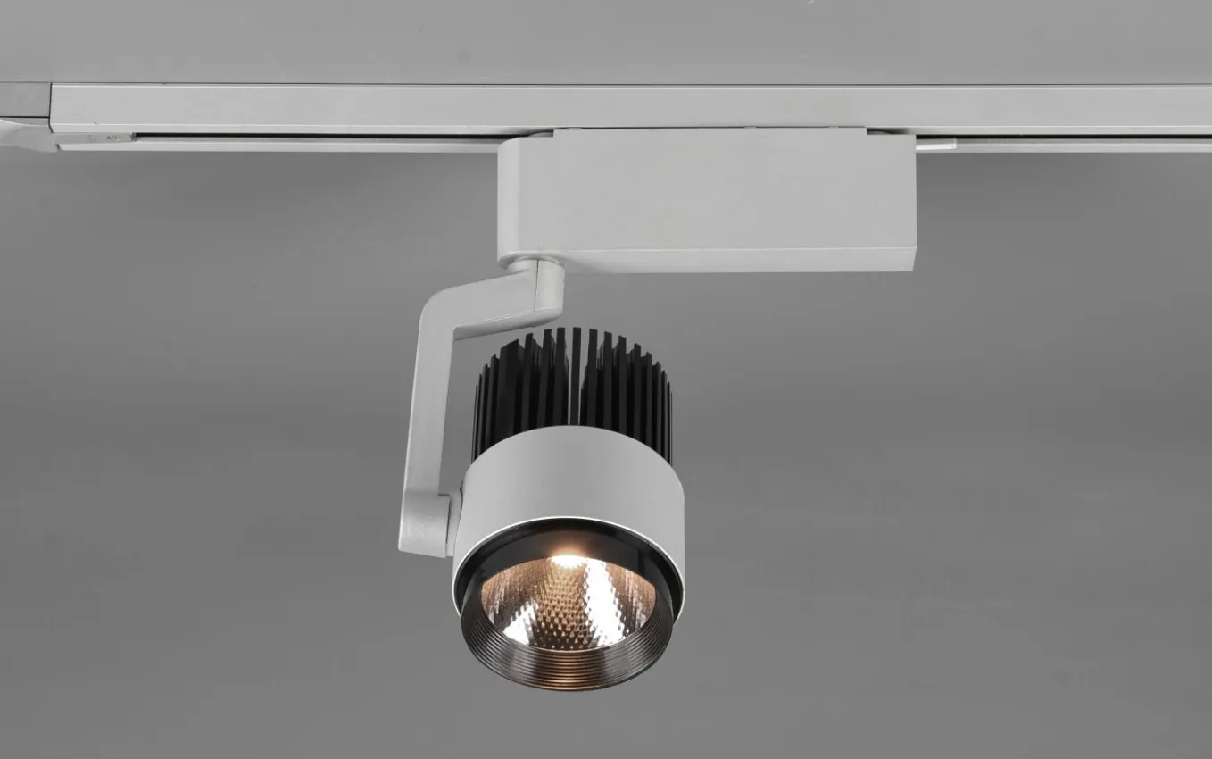 LED-Strahler DUOline in titanfarbig, 23 cm