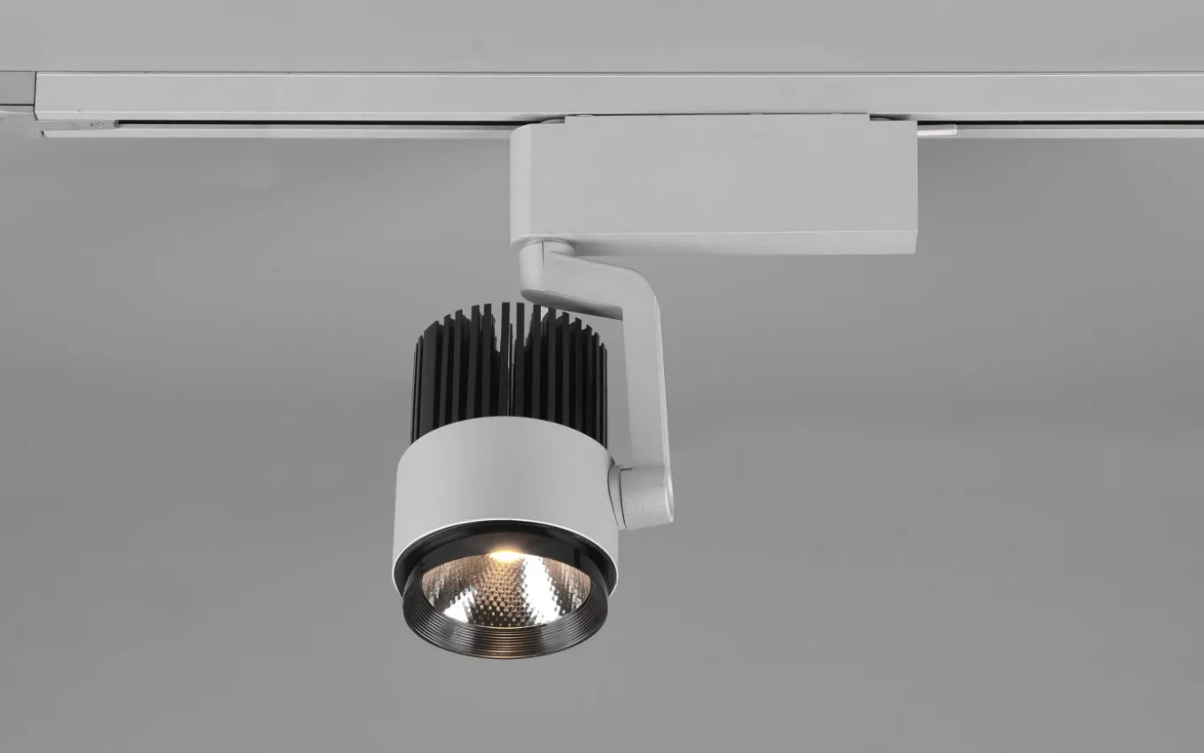 LED-Strahler DUOline in titanfarbig, 23 cm