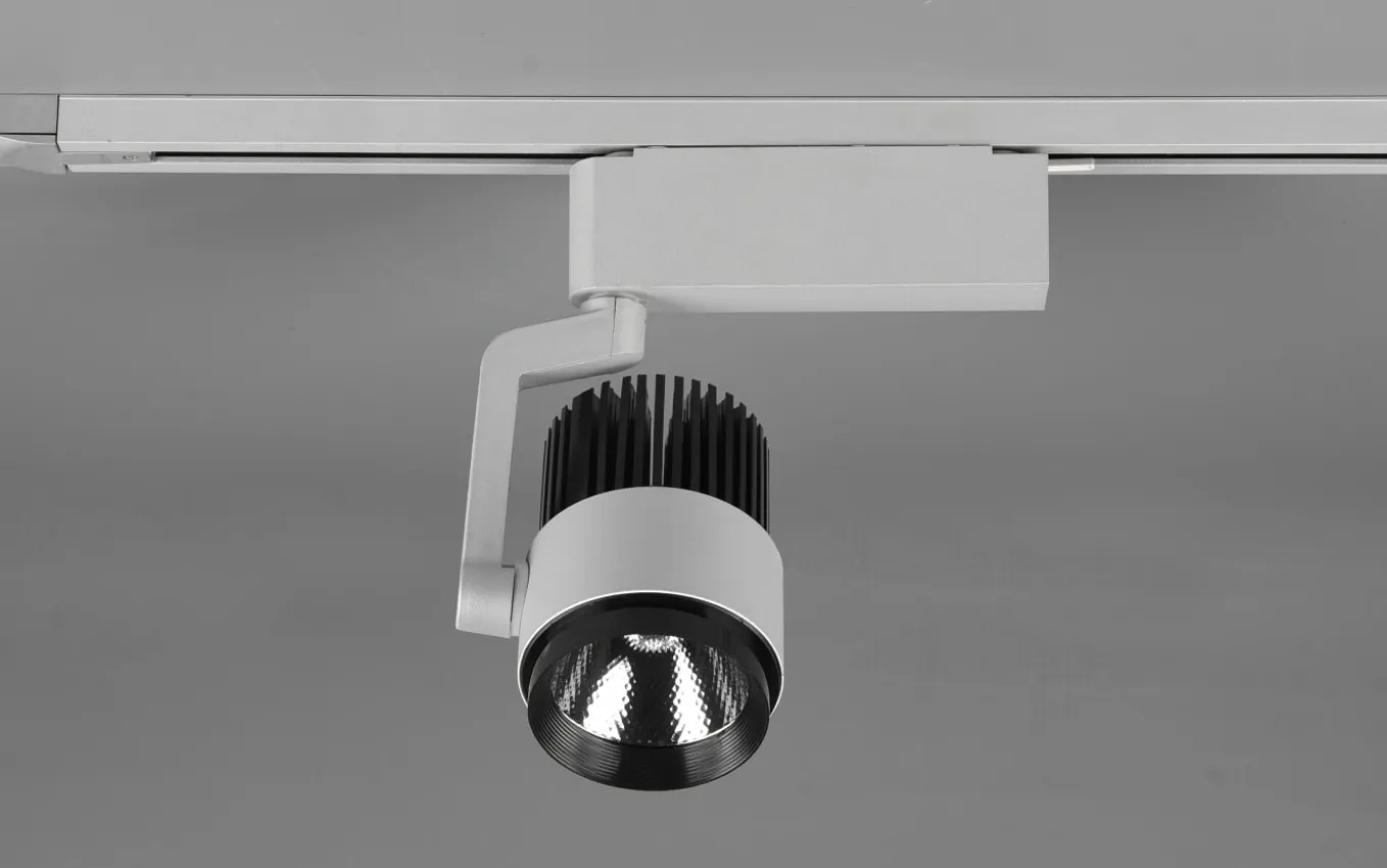 LED-Strahler DUOline in titanfarbig, 23 cm