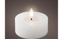 LED Teelicht, weiß/warmweiß, 6 cm