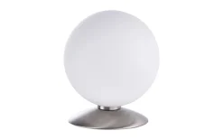 LED-Tischleuchte Bubba, nickel matt, 15 cm