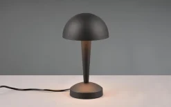 LED-Tischleuchte Canaria, schwarz/goldfarbig, inkl. Touch Dimmer
