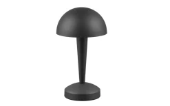 LED-Tischleuchte Canaria, schwarz/goldfarbig, inkl. Touch Dimmer