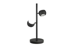 LED-Tischleuchte Cannon, schwarz, inkl. Sensordimmer