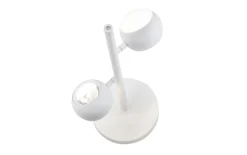 LED-Tischleuchte Cannon, weiß, inkl. Sensordimmer