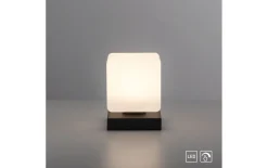 LED-Tischleuchte Dadoa, anthrazit/weiß, 16 cm