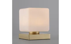 LED-Tischleuchte Dadoa, messing, 16 cm