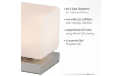 LED-Tischleuchte Dadoa, metall, 16 cm