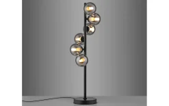 LED-Tischleuchte Dubai, schwarz/grau