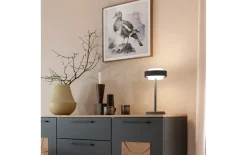 LED-Tischleuchte Elmo, schwarz