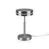 LED-Tischleuchte Franklin, nickel matt, 25 cm