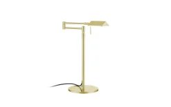LED-Tischleuchte Johann, messing, inkl. CCT Funktion