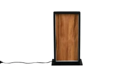 LED-Tischleuchte Kalea, holzfarbig
