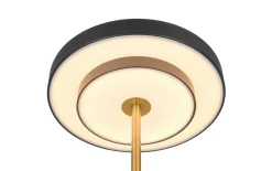 LED-Tischleuchte Keaton, schwarz/gold, inkl. Sensordimmer