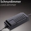 LED-Tischleuchte Posh, grau