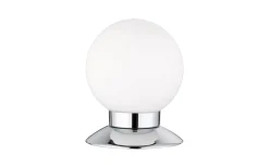 LED-Tischleuchte Princess, chromfarbig, 10 cm