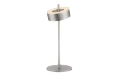 LED-Tischleuchte Q-Rotate, aluminium, inkl. Smarthomefunktion