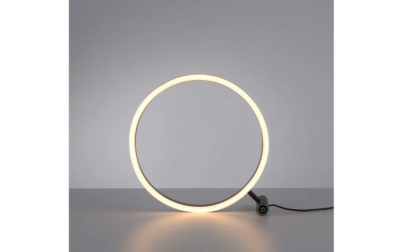 LED-Tischleuchte Ritus, anthrazit, 28 cm