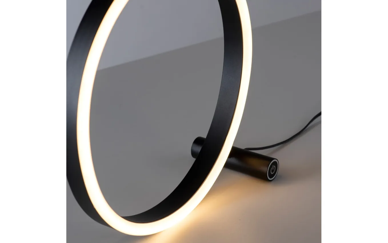 LED-Tischleuchte Ritus, anthrazit, 28 cm