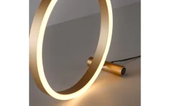 LED-Tischleuchte Ritus, messing matt, 30 cm