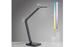 LED-Tischleuchte  Samsky, grau, inkl. CCT Funktion