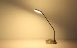 LED-Tischleuchte Silvio, nickel, inkl. Memoryfunktion