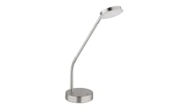 LED-Tischleuchte Silvio, nickel, inkl. Memoryfunktion