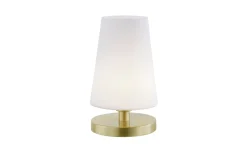 LED-Tischleuchte Sonja, messingfarbig, 30 cm