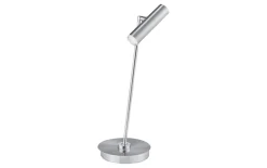LED-Tischleuchte Tom, nickel matt, 50 cm
