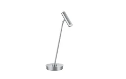 LED-Tischleuchte Tom Pro, Nickel, inkl. CCT Funktion