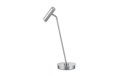 LED-Tischleuchte Tom Pro, Nickel, inkl. CCT Funktion