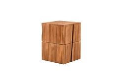 LED-Tischleuchte Treasure, holzfarbig