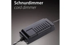 LED-Tischleuchte Twist, sandfarbig, inkl. Dimmfunktion