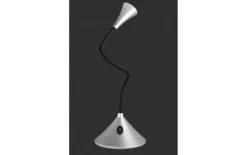 LED-Tischleuchte Viper, silber, 31 cm