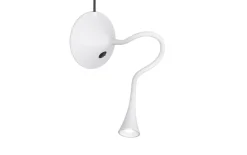 LED-Tischleuchte Viper, weiß, 31 cm
