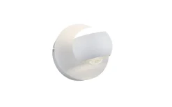 LED-Wandleuchte Cannon, weiß, inkl. Funkfernbedienung