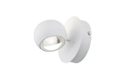 LED-Wandleuchte Cannon, weiß, inkl. Funkfernbedienung