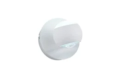 LED-Wandleuchte Cannon, weiß, inkl. Funkfernbedienung