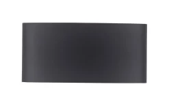 LED-Wandleuchte Carlo, anthrazit, 6-flammig, 17 cm