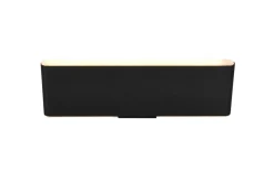 LED-Wandleuchte, Conchita, schwarz